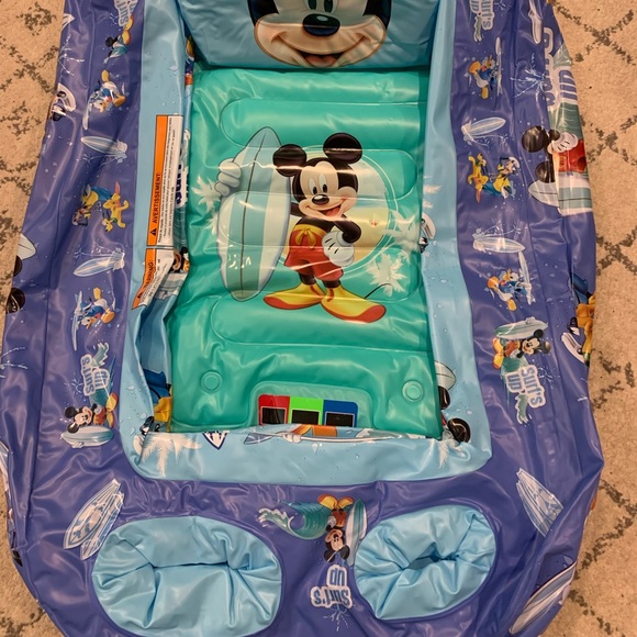 Disney Bath, Skin & Hair Mickey Mouse Inflatable Safety Bathtub For